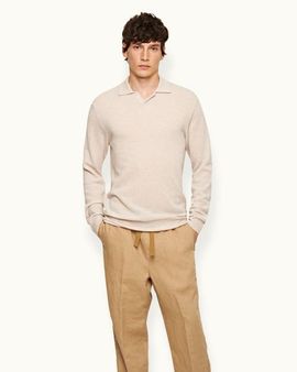 Orlebar Brown Orlebar Brown Bruno Cashmere Waffle Stitch Jumper