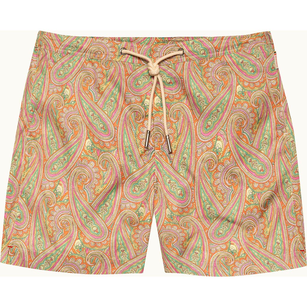 Orlebar Brown Orlebar Brown Bulldog Drawcord Carnival Mid Length Tailored Swim Shorts