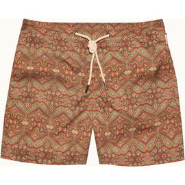 Orlebar Brown Orlebar Brown Bulldog Drawcord Mid Length Paisley Carnival Swim Shorts