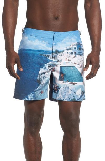 Orlebar Brown Orlebar Brown Bulldog Roc Pool II Photographic Swim Trunks 