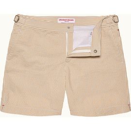 Orlebar Brown Orlebar Brown Bulldog Seersucker Mid-Length Classic Fit Swim Shorts