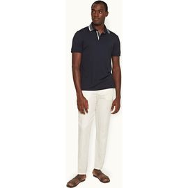Orlebar Brown Orlebar Brown Cornell Linen Tailored Fit Washed Linen Trousers
