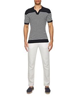 Orlebar Brown Orlebar Brown Cornell Tailored Fit Linen Trousers