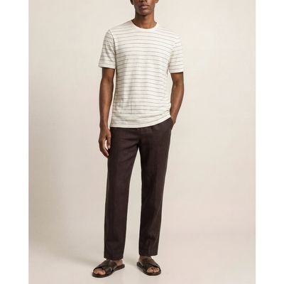Orlebar Brown Orlebar Brown Fabbian Classic Fit Linen T-shirt