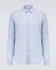 Orlebar Brown Orlebar Brown Giles linen long-sleeved shirt - 1