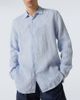 Orlebar Brown Orlebar Brown Giles linen long-sleeved shirt - 5