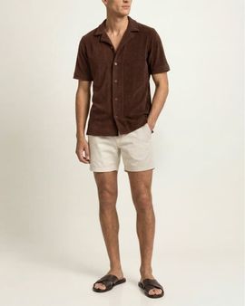 Orlebar Brown Orlebar Brown Hawkin Relaxed Fit Short Sleeve Towelling Shirt