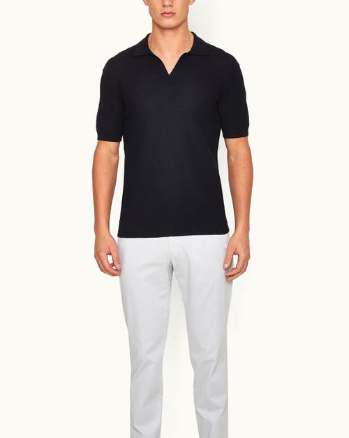 Orlebar Brown Orlebar Brown Horton Pique Tailored Fit Mercerised Cotton Polo Shirt