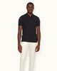Orlebar Brown Orlebar Brown Horton Silk Tailored-Fit Polo Shirt - 1