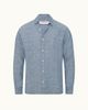 Orlebar Brown Orlebar Brown Justin Lino Classic-Fit Linen Shirt - 3