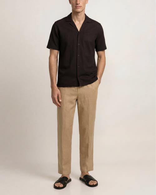 Orlebar Brown Orlebar Brown Maitan Linen Short Sleeve Shirt