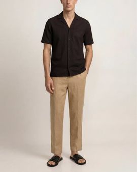 Orlebar Brown Orlebar Brown Maitan Linen Short Sleeve Shirt