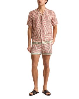Orlebar Brown Orlebar Brown Maitan Passetto Patterned Shirt