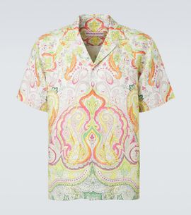 Orlebar Brown Orlebar Brown Maitan printed linen shirt