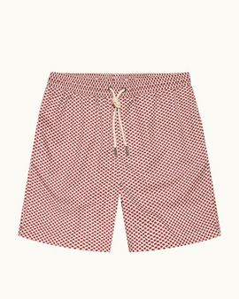 Orlebar Brown Orlebar Brown Mastiff Longest-Length Relaxed Fit Drawcord Swim Shorts with Modula Print