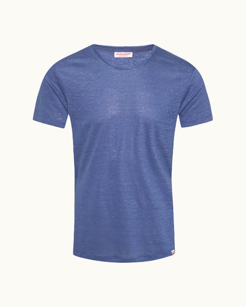 Orlebar Brown Orlebar Brown Ob T Linen Tailored Fit Crewneck T-Shirt