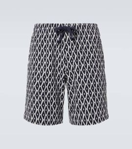 Orlebar Brown Orlebar Brown Printed cotton-blend terry shorts