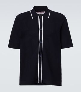 Orlebar Brown Orlebar Brown Roddy waffle-knit bowling shirt