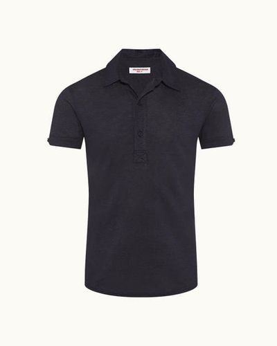 Orlebar Brown Orlebar Brown Sebastian Linen Tailored Fit Linen Polo Shirt
