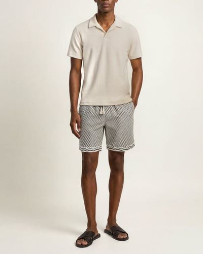 Orlebar Brown Orlebar Brown Setter Seersucker Shorter Length Swim Shorts