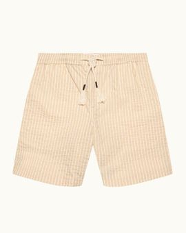 Orlebar Brown Orlebar Brown Sonoran Seersucker Relaxed Fit Seersucker Stripe Shorts