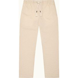 Orlebar Brown Orlebar Brown Sonoran Seersucker Relaxed Fit Seersucker Stripe Trousers