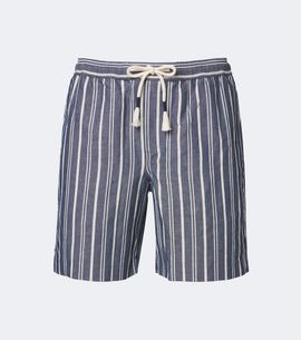 Orlebar Brown Orlebar Brown Sonoran striped linen and cotton canvas shorts