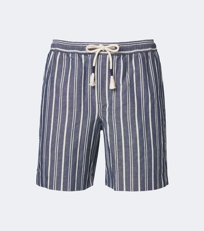 Orlebar Brown Orlebar Brown Sonoran striped linen and cotton canvas shorts