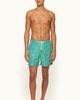 Orlebar Brown Orlebar Brown Standard Printed Mid-Length Drawcord Swim Shorts - 4