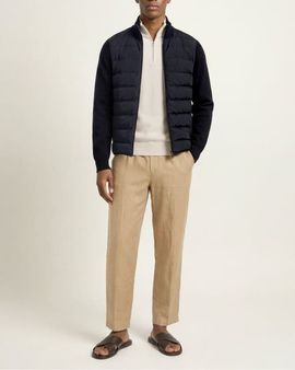 Orlebar Brown Orlebar Brown Terrence Hybrid Knit Funnel Jacket