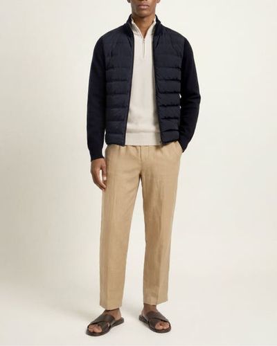 Orlebar Brown Orlebar Brown Terrence Hybrid Knit Funnel Jacket