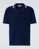 Orlebar Brown Orlebar Brown Tiernan cotton-blend bouclÃ© shirt - 1