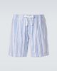 Orlebar Brown Orlebar Brown Trevon striped cotton toweling shorts - 1
