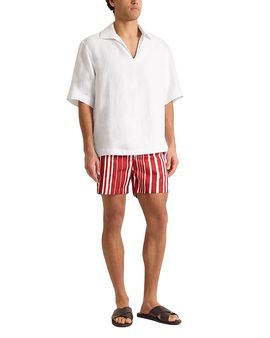 Orlebar Brown Orlebar Brown Vincent Linen Polo Shirt