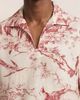 Orlebar Brown Orlebar Brown Vincent Linen Relaxed Printed Linen Overhead Shirt - 4