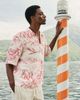 Orlebar Brown Orlebar Brown Vincent Linen Relaxed Printed Linen Overhead Shirt - 5