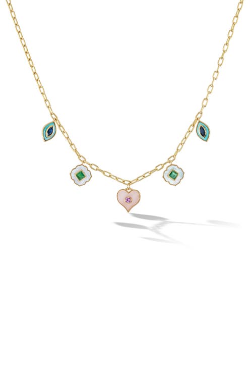 Orly Marcel Orly Marcel Light Symbols Charm Necklace