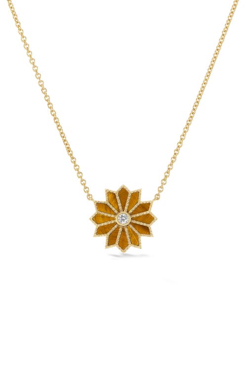 Orly Marcel Orly Marcel Mini Sacred Flower Pendant Necklace