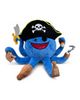 OrnamentallyYou OrnamentallyYou Captain Wavy Jones Pirate Octopus Plush Toy - 1