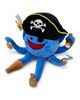 OrnamentallyYou OrnamentallyYou Captain Wavy Jones Pirate Octopus Plush Toy - 3