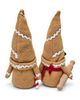 OrnamentallyYou OrnamentallyYou Gingerbread Baker Candy Cane Christmas Plush Gnome Set - 3