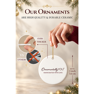 OrnamentallyYou OrnamentallyYou Philadelphia Landmarks Watercolor Round Ornament