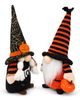 OrnamentallyYou OrnamentallyYou Pumpkin Trick Or Treat Halloween Plush Gnome Set - 2