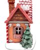 OrnamentallyYou OrnamentallyYou Sparkling Pink Winter Magic Lighted Gingerbread House - 2