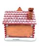 OrnamentallyYou OrnamentallyYou Sparkling Pink Winter Magic Lighted Gingerbread House - 3