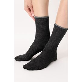 Oroblu Oroblu Assorted 2-Pack Jacquard Crew Socks