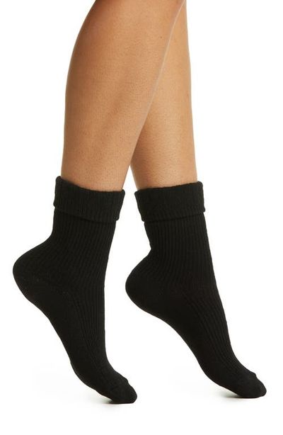 Oroblu Oroblu Hilda Wool & Cashmere Blend Crew Socks
