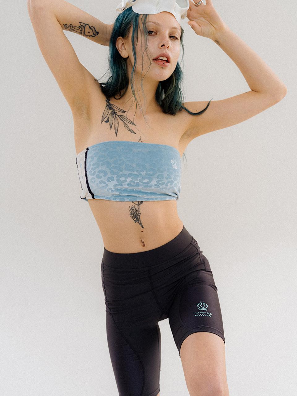 orogee Playa Giron Bike Shorts Leggings [Grey]