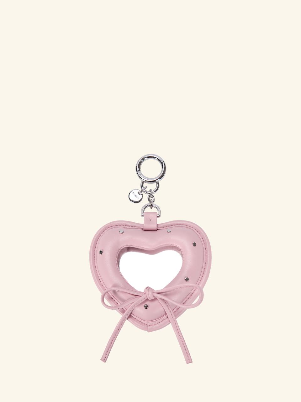 ORYANY 24FW_Heart Mirror OBFPAC20_BABY PINK
