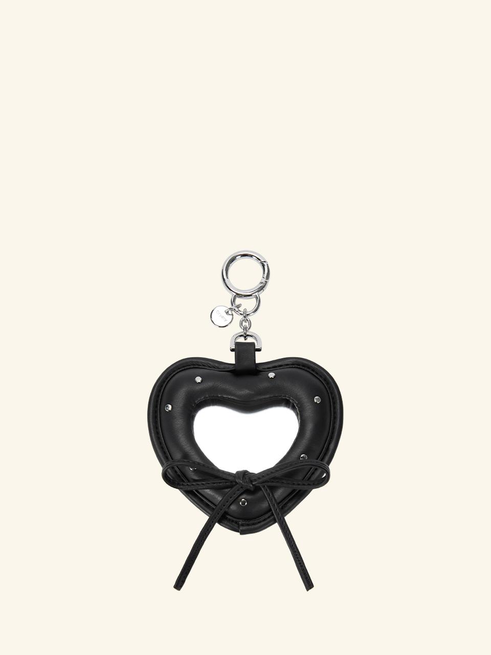 ORYANY 24FW_Heart Mirror OBFPAC20_BLACK